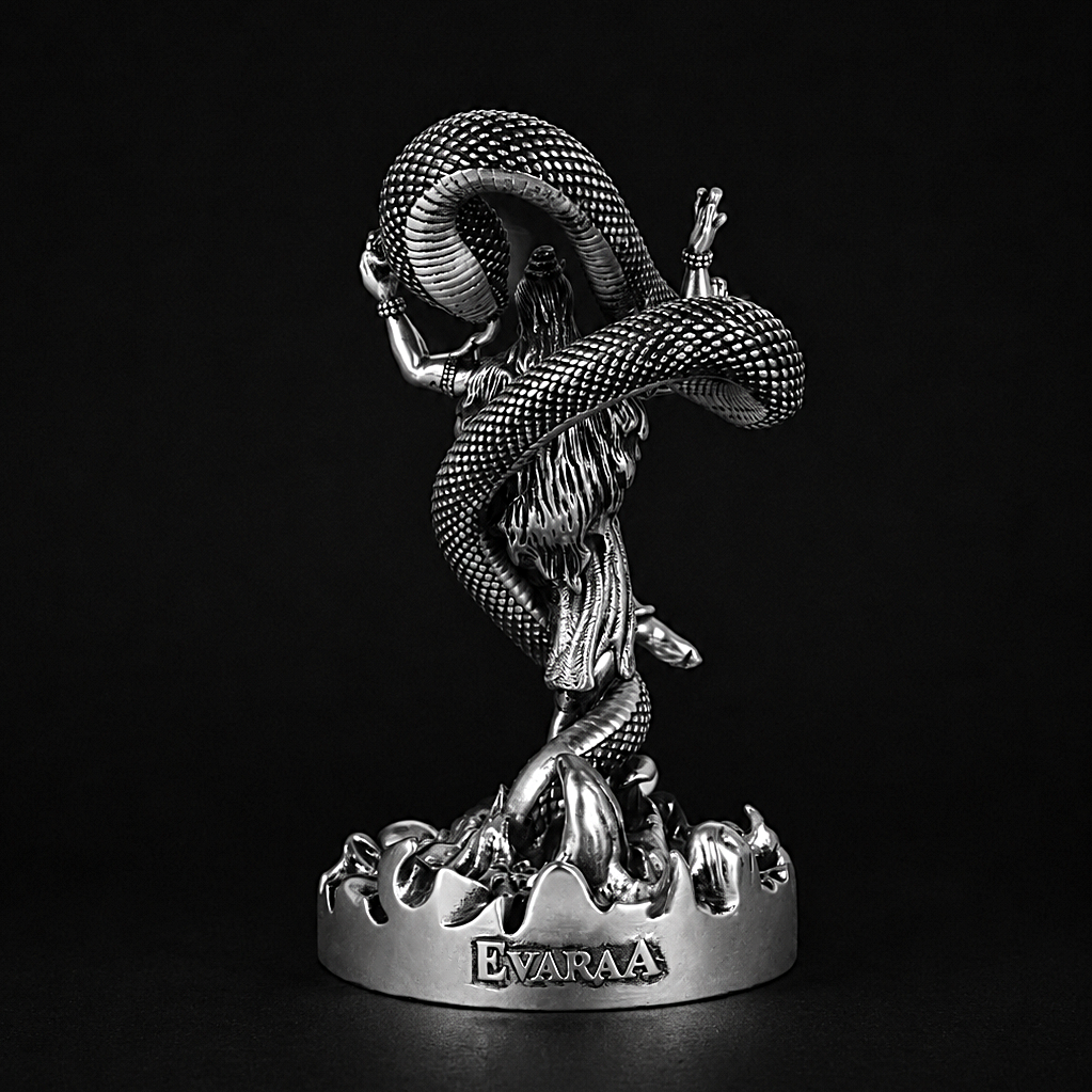 Mystical Shiva Silver Plated