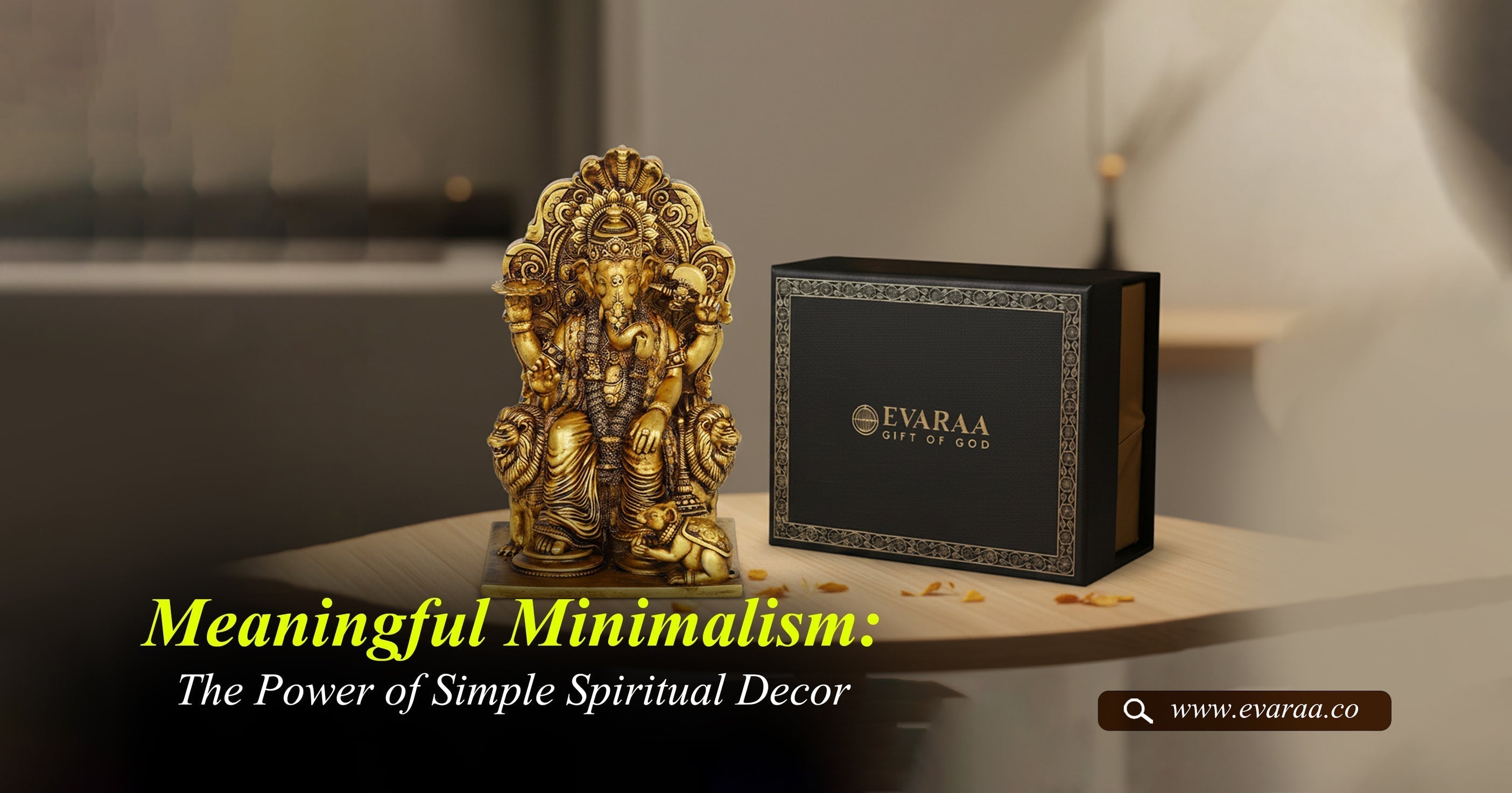 Meaningful Minimalism: The Power of Simple Spiritual Decor