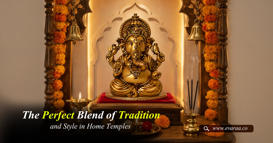 The Perfect Blend of Tradition and Style in Home Temples