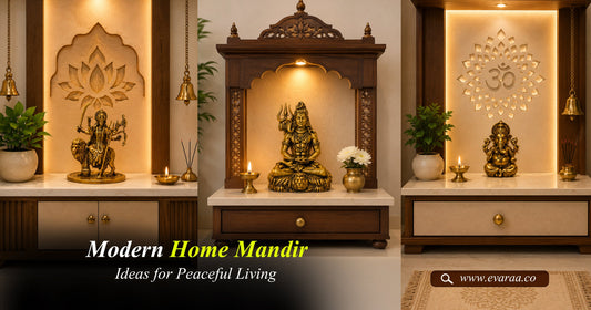 Modern Home Mandir Ideas for Peaceful Living