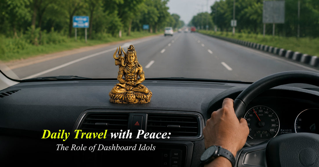 Daily Travel with Peace: The Role of Dashboard Idols