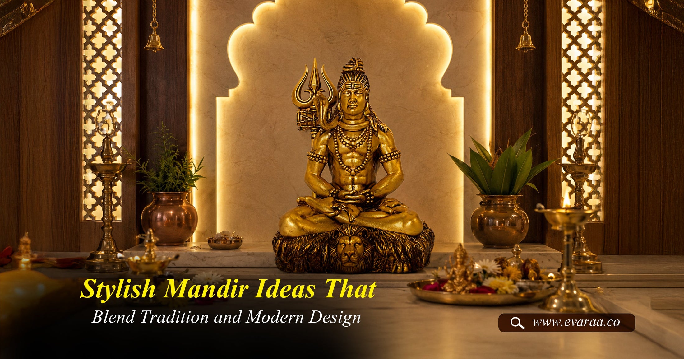 Stylish Mandir Ideas That Blend Tradition and Modern Design