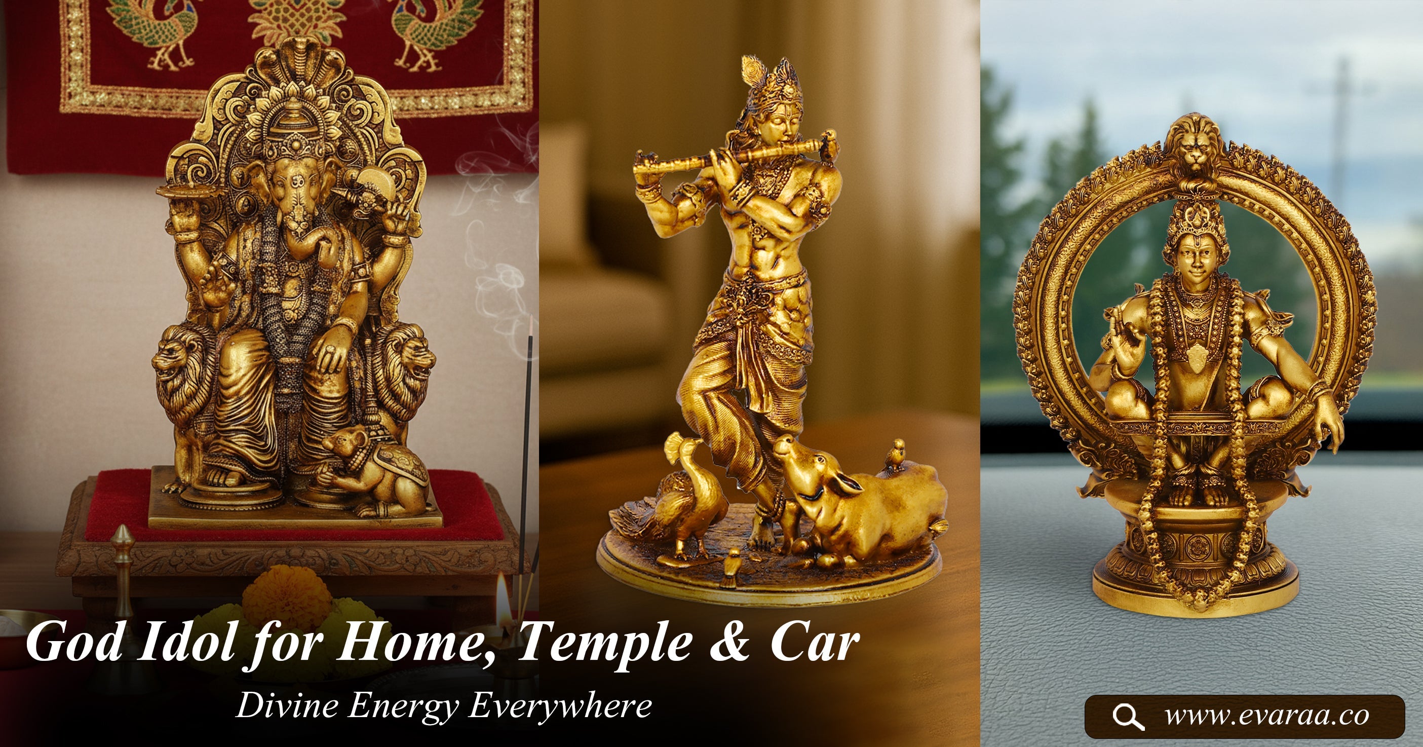 God Idol for Home Temple & Car – Divine Energy Everywhere
