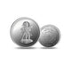 HANUMAN JI - STANDING SILVER COIN 999