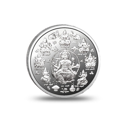 ASHTALAKSHMI SILVER COIN 999