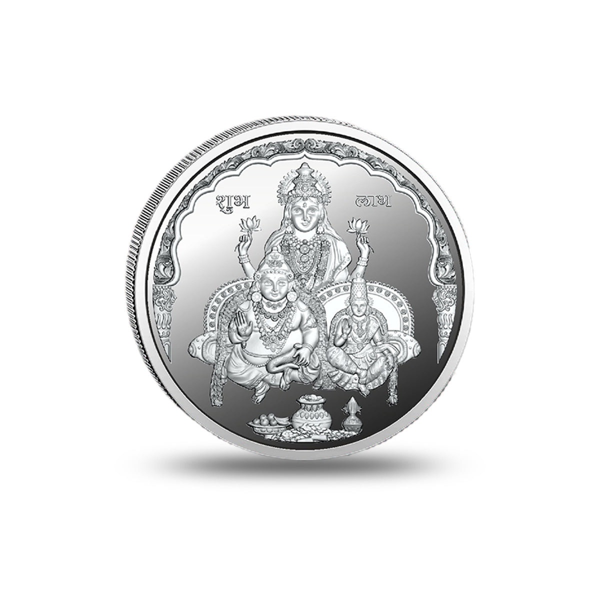 LAKSHMI KUBER BHADRA SILVER COIN 999