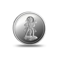 HANUMAN JI - STANDING SILVER COIN 999