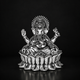 Ganpati Bappa (Lotus Ganesha) Silver Plated