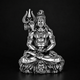 Shiv Dhyaanam Silver Plated