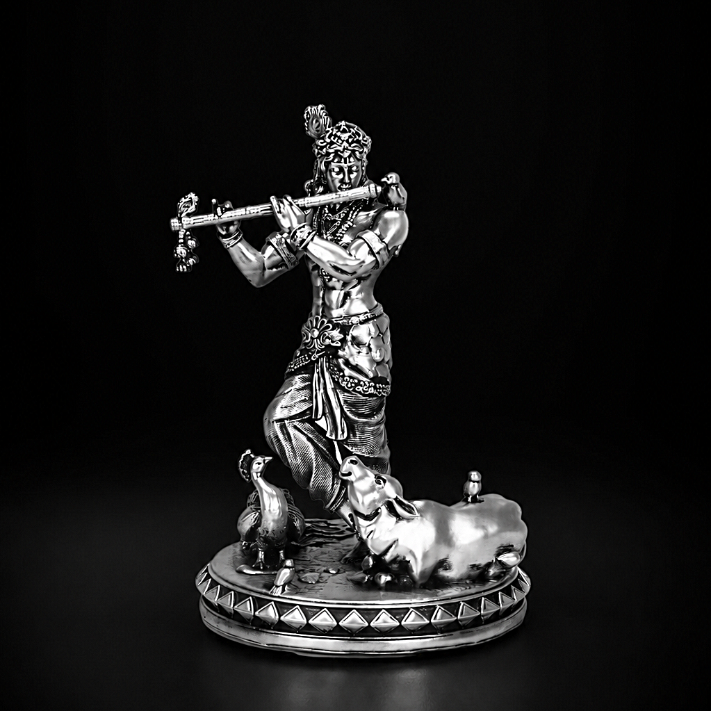 Krishna (Murli-dhar) Silver Plated