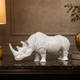 Majestic Rhino Statue | Premium Animal Art Decor for Home