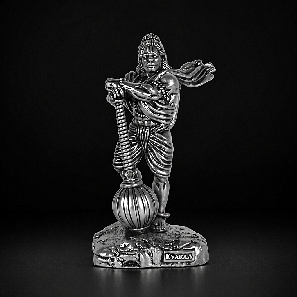 Bahubali Hanuman 2.0 Silver Plated