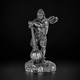 Bahubali Hanuman 2.0 Silver Plated