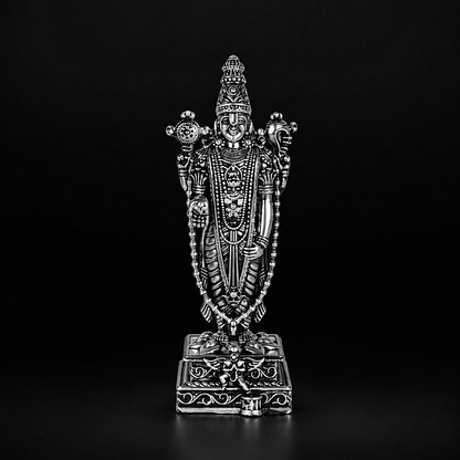 Lord Venkateshwar Balaji Silver Plated