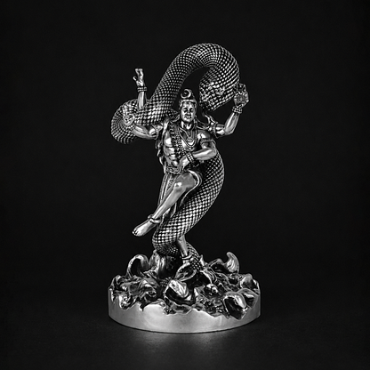 Mystical Shiva Silver Plated