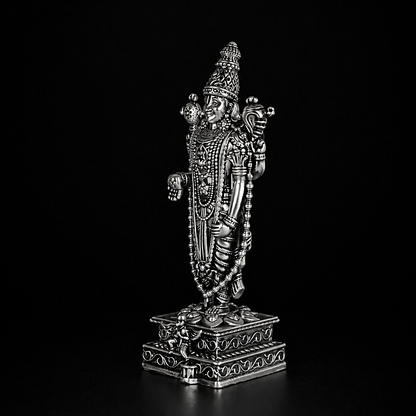 Lord Venkateshwar Balaji Silver Plated