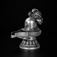 Shivalingam Silver Plated