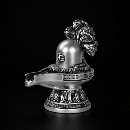 Shivalingam Silver Plated