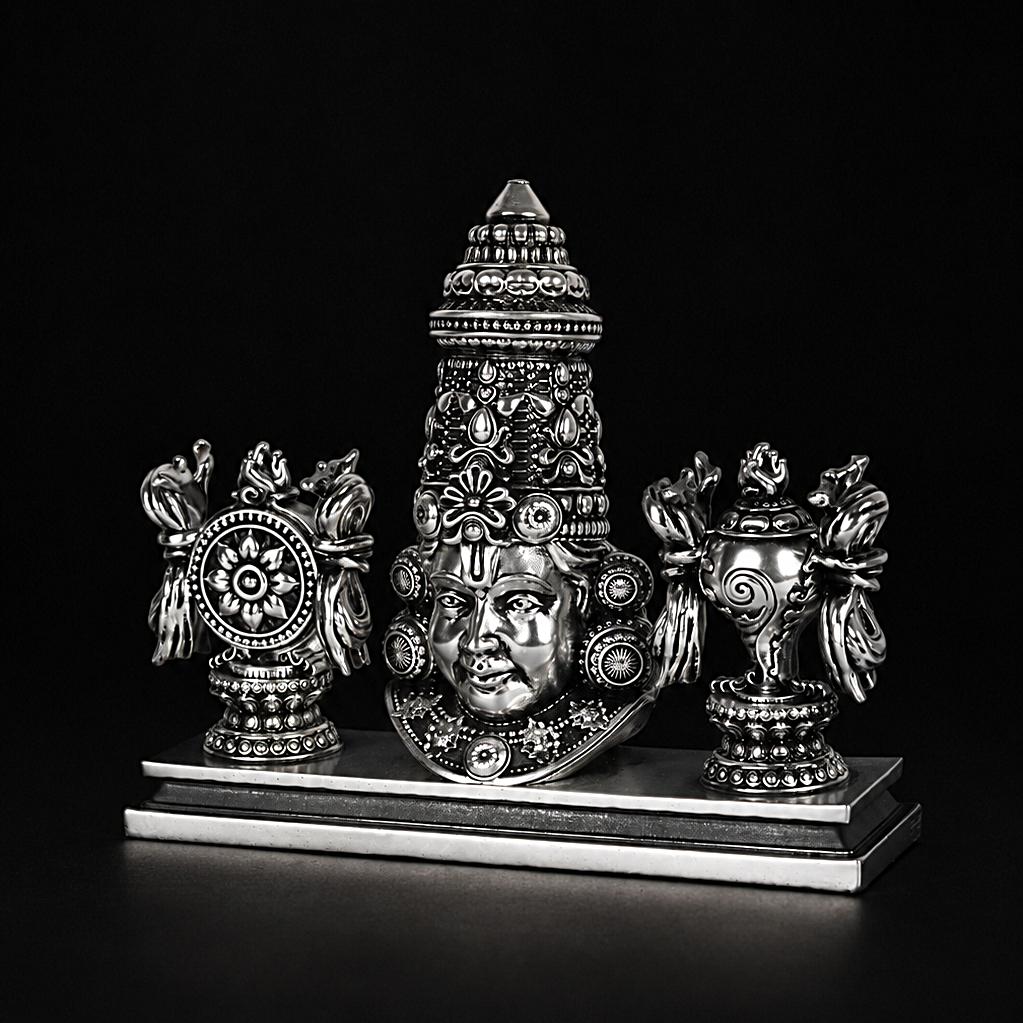 Vaishnav Tilak Silver Plated