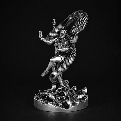 Mystical Shiva Silver Plated