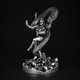 Mystical Shiva Silver Plated