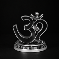 Om idol Silver Plated