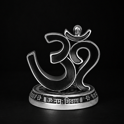 Om idol Silver Plated