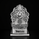 Simhasan Ganesha Silver Plated