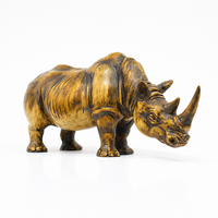 Majestic Rhino Statue | Premium Animal Art Decor for Home