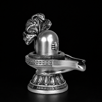 Shivalingam Silver Plated