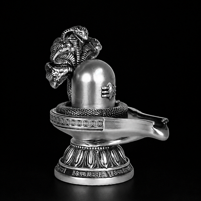Shivalingam Silver Plated