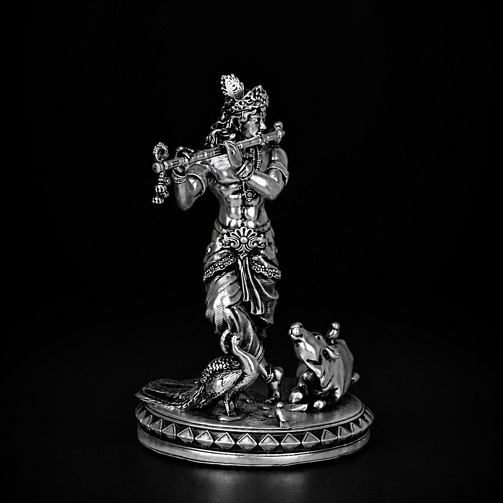 Krishna (Murli-dhar) Silver Plated