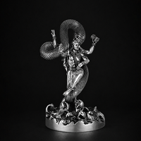 Mystical Shiva Silver Plated