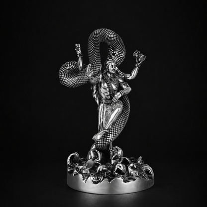 Mystical Shiva Silver Plated