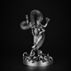 Mystical Shiva Silver Plated