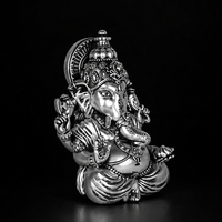 Vighnaharta Ganesha Silver Plated