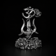 Lord Shiva Trishul Silver Plated