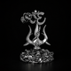 Lord Shiva Trishul Silver Plated
