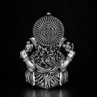 Vighnaharta Ganesha Silver Plated
