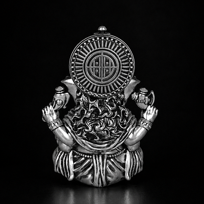 Vighnaharta Ganesha Silver Plated