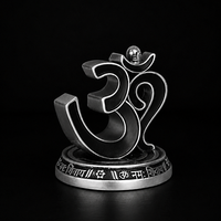 Om idol Silver Plated
