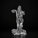 Bahubali Hanuman 2.0 Silver Plated