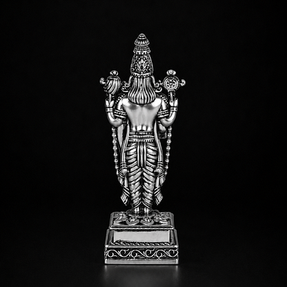 Lord Venkateshwar Balaji Silver Plated
