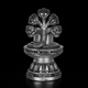 Shivalingam Silver Plated