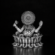 Ganpati Bappa (Lotus Ganesha) Silver Plated