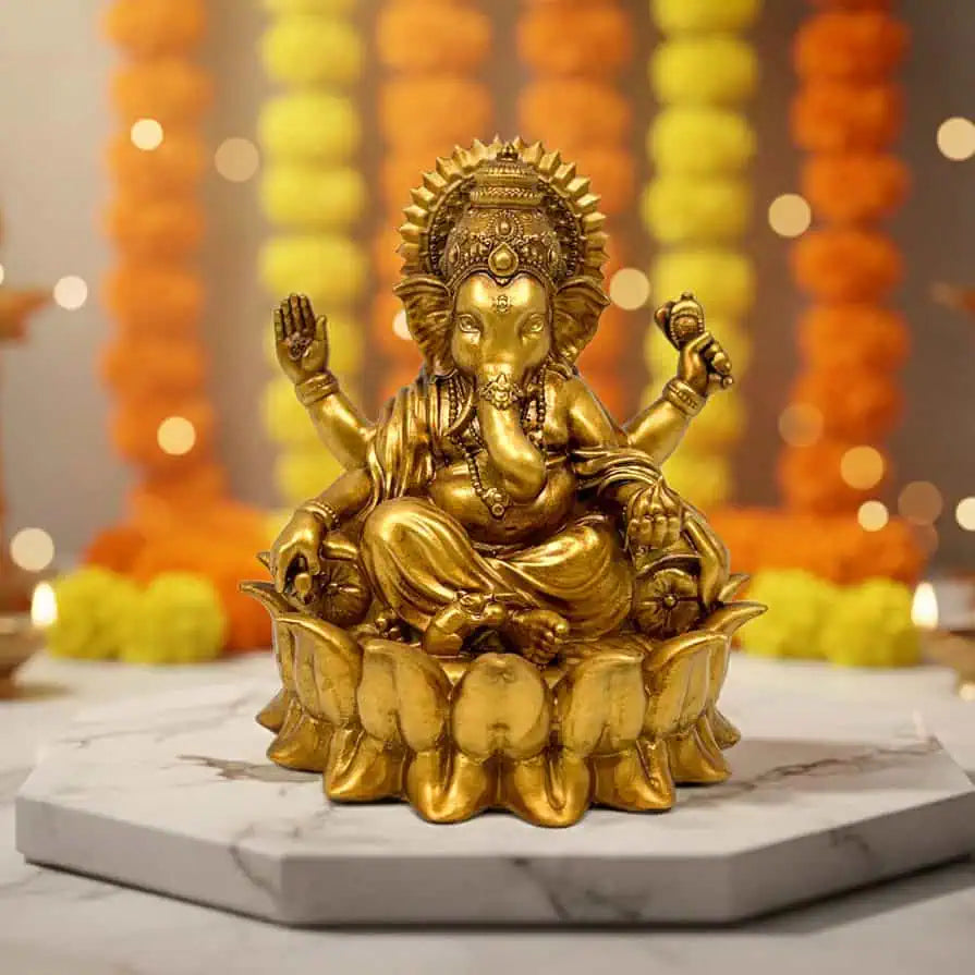Ganpati Bappa (Lotus Ganesha)