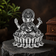 Ganpati Bappa (Lotus Ganesha) Silver Plated
