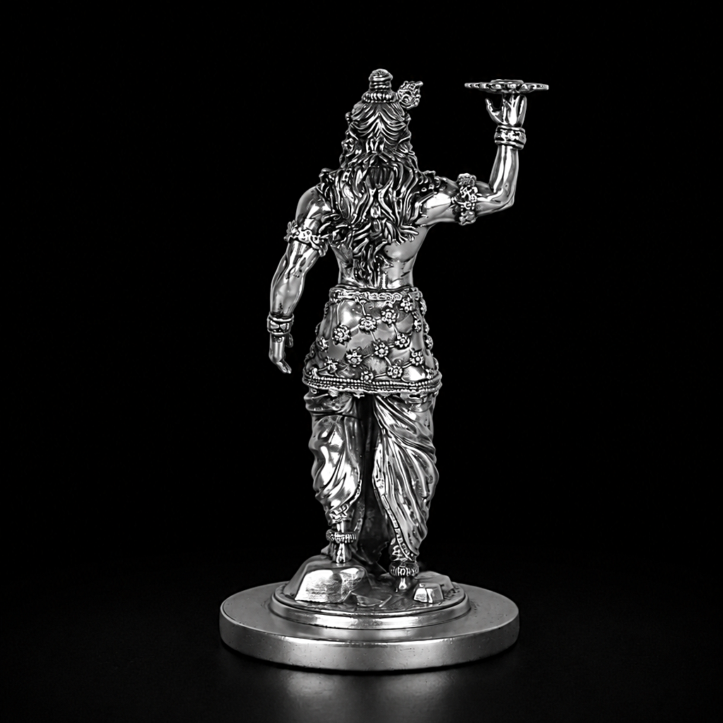Krishna Sudarshan Silver Plated