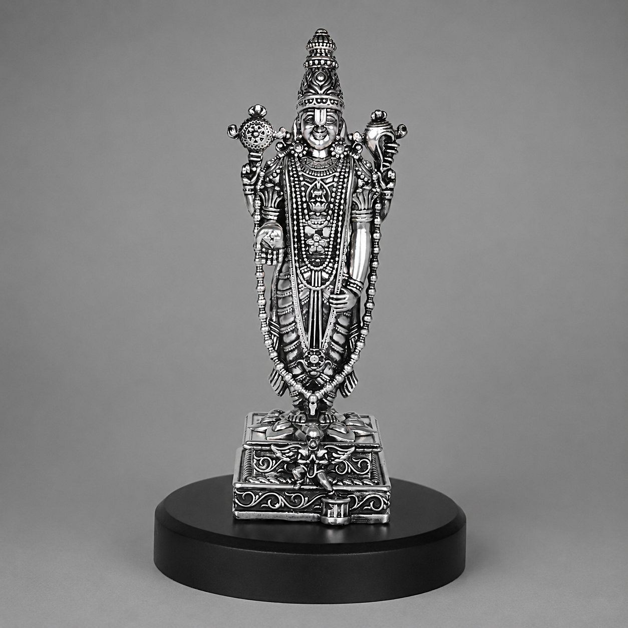 Lord Venkateshwar Balaji Silver Plated