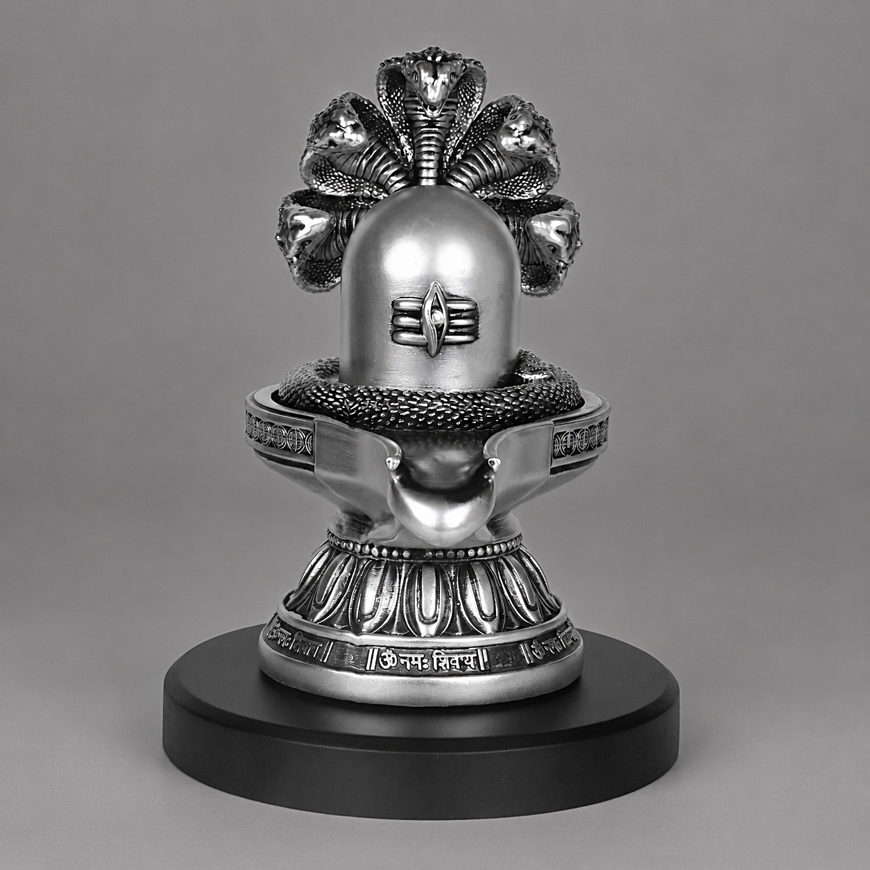 Shivalingam Silver Plated